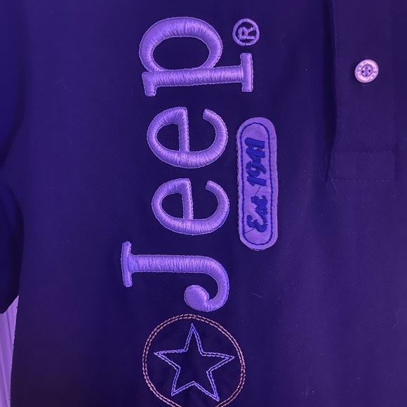 Jeep Dark Blue Embroidered Patch - Picture 2 of 5